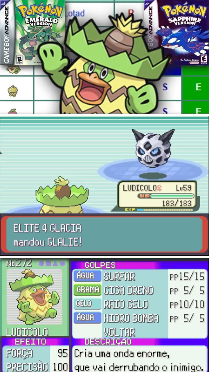 Os MELHORES POKEMON EXCLUSIVOS De EMERALD RUBY SAFIRA! 